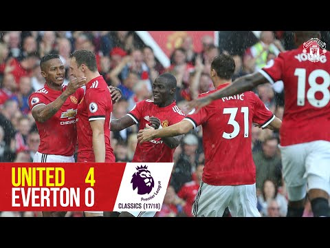 Manchester United 4-0 Everton (17-18) | Premier League Classics | Manchester United