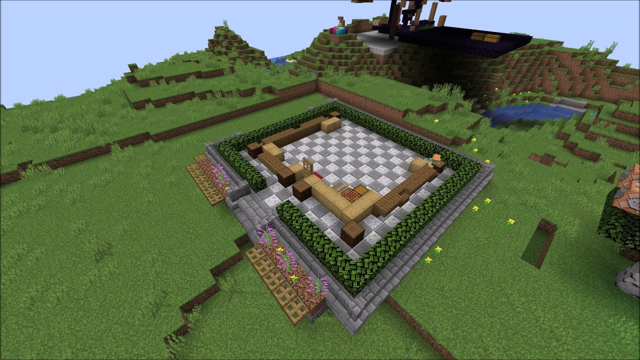 Mineflayer-builder building schematic