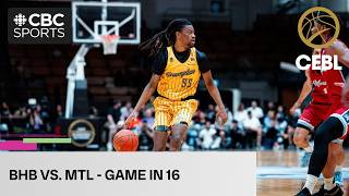 CEBL: Brampton Honey Badgers vs. Montreal Alliance - Condensed full game | #CBCSports