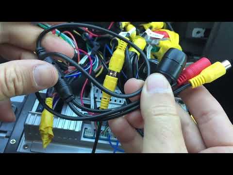 Install front camera from CANBUS and camera settings.