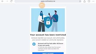 Fake Facebook violation message | Your Facebook Account Will Be Deactivated Scam Explained