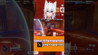 【OW2】ただブリギッテが楽しかった動画日記【Vtuber】 #vtuber #ow2 #shorts #切り抜き