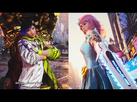002 Tekken 8 Alisa ryona vs Lili Reina Yoshimitsu y Nina ryona - Matches  GTX 1070 ti  8GB #reina