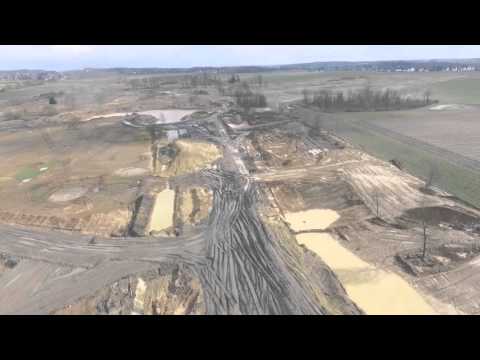 STEREA GOLF STERREBEEK UNDER CONSTRUCTION : 2016-03-06 (filmed with DJi PHANTOM 3 drone)