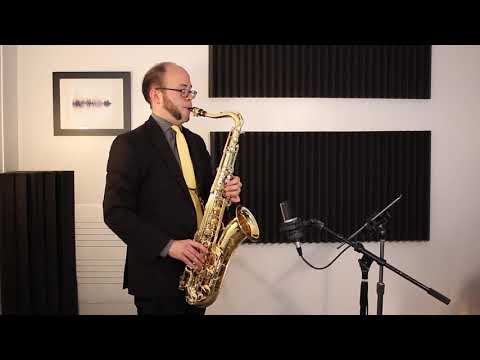 2019-2020 TMEA Texas All-State Jazz Tenor Sax Etudes 1, 2, 3 - Justin Pierce, saxophone