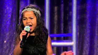 Incredible 5 year old Heavenly Joy sings Impossible Dream for thousands