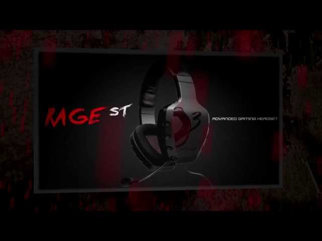 Ozone Rage ST Gaming Headset Negro video