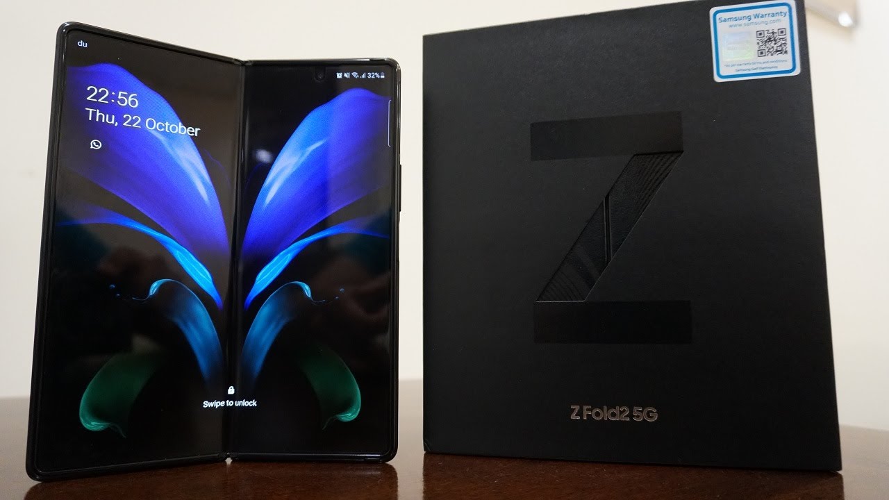 Unfolding the Fold - Samsung Galaxy Z Fold2 5G Mystic Black Unboxing