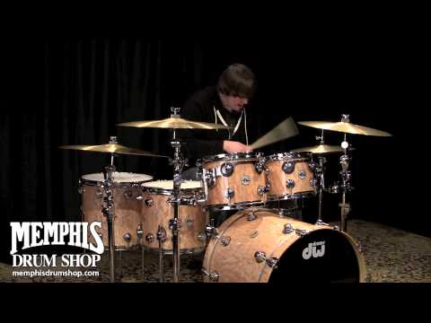 DW Collector's Series Exotic Quilted Maple Drum Set 22/10/12/14/16
