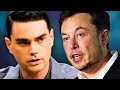 Elon Musk & Ben Shapiro | Anti-Semitism & Free Speech