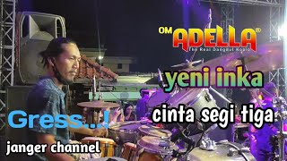 Download lagu Yeni inka cinta segi tiga om adella cover kendang cak nophie live bangkalan madura mp3