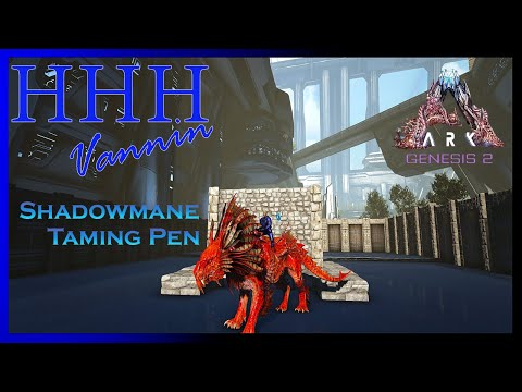 How to Build a Shadowmane Taming Pen, Taming Technique and How to Get it in the Trap - Genesis 2