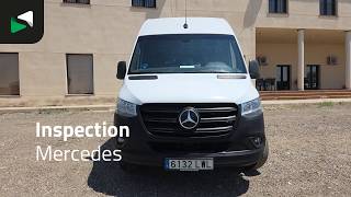 سيارة نقل بضائع صغيرة Mercedes-Benz eSprinter 112 L2H2 100% El&eacute;ctrico 55kWh 168km WLTP Aire Acondici | صورة 4 - Autoline
