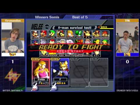 Event Match 22: Ozymandias (Fox) vs TRK (Sheik) - Losers Round 3