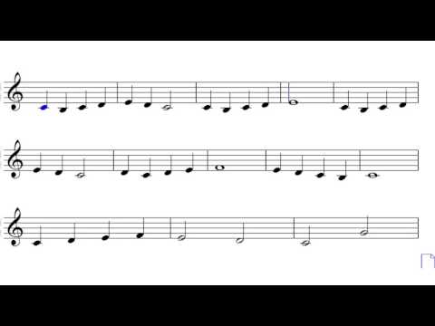 Aprende a cantar partituras a primera vista