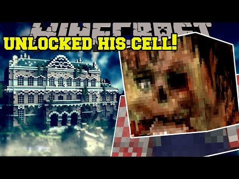 Minecraft: I UNLOCKED HIS CELL!! - THE ASYLUM - Custom Map
