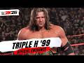 WWE 2K26 Triple H 99 New Official Entrance