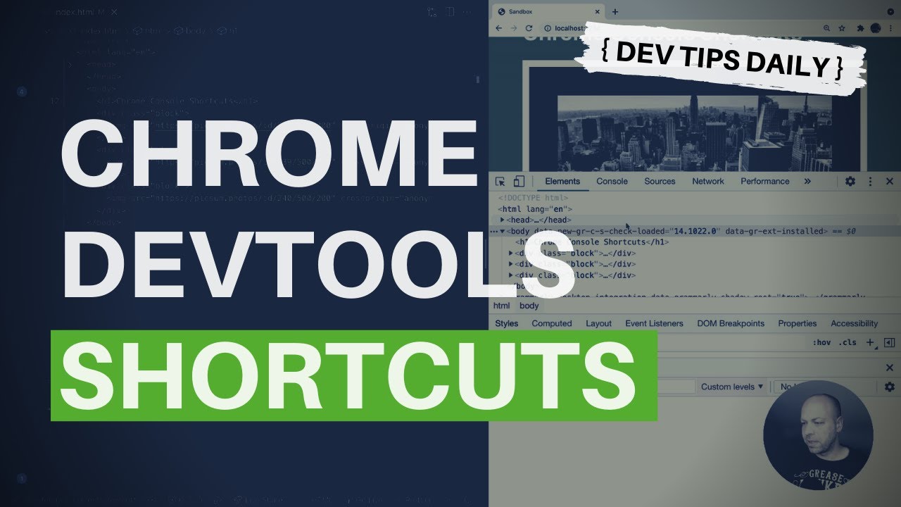 DevTips Daily: Chrome Dev Tools Shortcuts