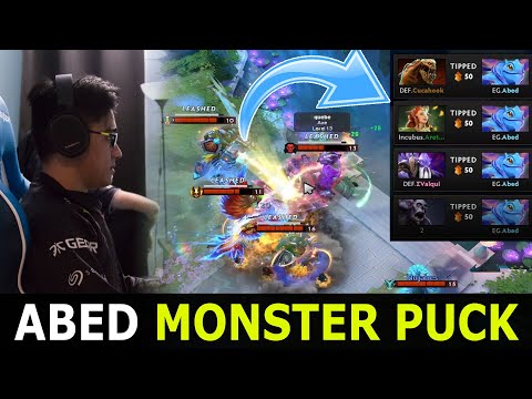 ABED MONSTER PUCK - WOMBO COMBO! | DOTA 2 Gameplay