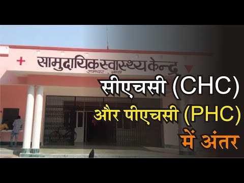 Difference between CHC and PHC | Difference between Community Health Centre and Primary Health Ce...
