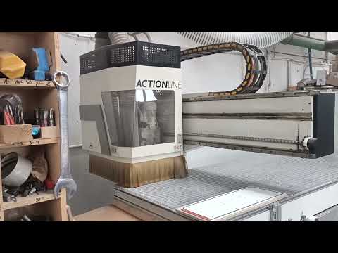 SCM-RECORD 100AL SImCNC @ CSMIO IP/S - TEST PRACY 2 RÓŻNE GKODY NA 2 STRONY | 2 PARTS 2 GCODES