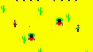 BBC Micro game Cowboy Shootout