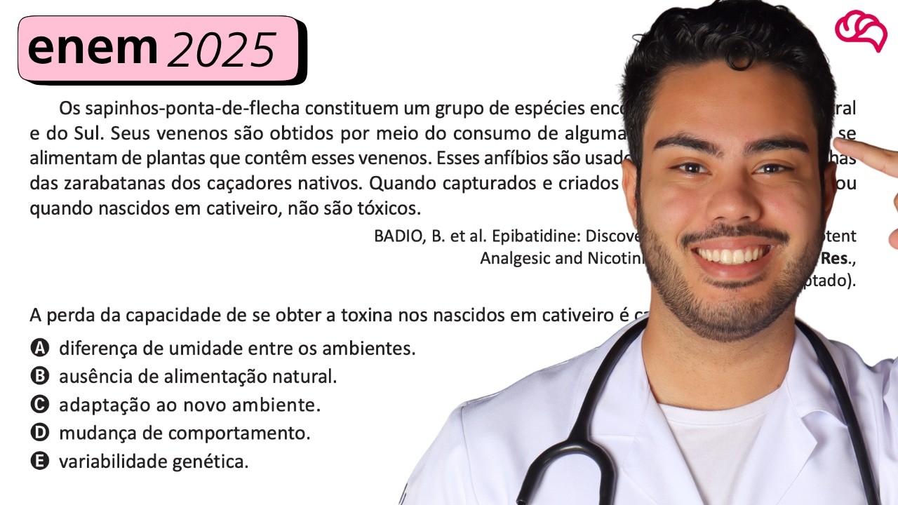 Resolução em Vídeo — Questão 96 ENEM 2025