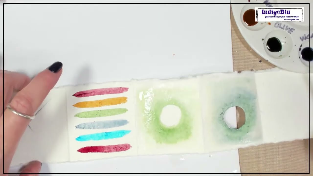 Mini journal - with Vivids and Stamping