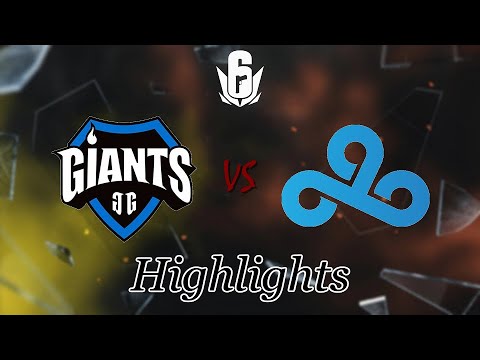 【完璧なハイド】Giants Gaming vs Cloud9 | Six November 2020 Major - APAC - ハイライト【R6S/レインボーシックス シージ】