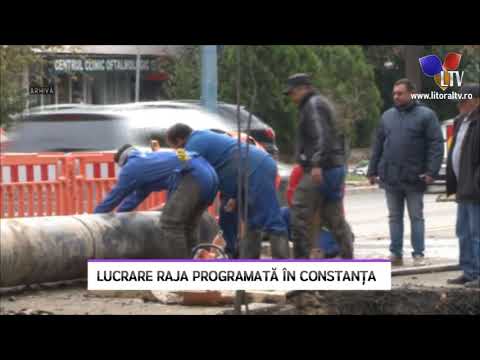 Lucrare RAJA programată în Constanța - Litoral TV