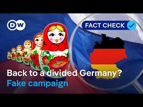 Fact check: Fake campaign about alleged division of Germany | DW News