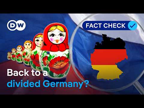 ファクトチェック：ドイツ分割疑惑に関する偽キャンペーン | DW News (Fact check: Fake campaign about alleged division of Germany | DW News)
