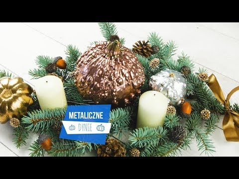 Jak zrobić jesienny stroik z dyni? #diy #poradnik #dynie