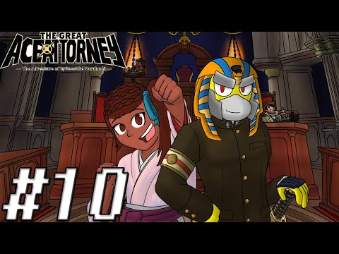 The Great Ace Attorney [BLIND STREAM/PLAYTHROUGH/3DS GAMEPLAY] - Part 10