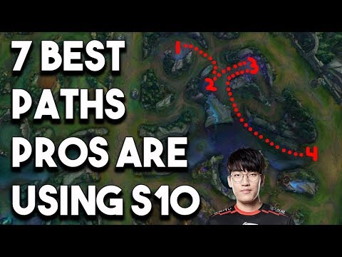 7 Best Jungle Paths That Pros Are Using In Season 10