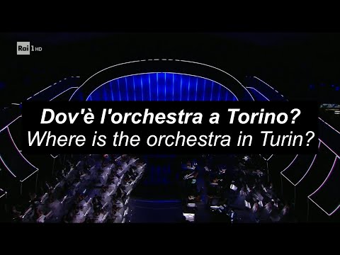 Italy, where was your live orchestra? (Eurovision 2022)