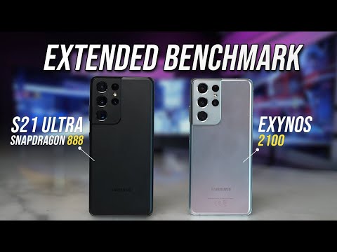 Galaxy S21 Ultra | Snapdragon vs Exynos Extended Benchmark TEST.