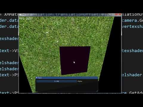 C++ DirectX 11 Engine Tutorial 39 - Blending Pt 2