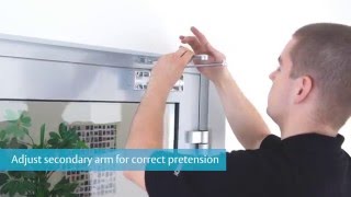 Samozamykacz Assa-Abloy DC140 z ramieniem biały (Zdjęcie 6)