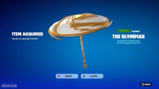 How To Get The Olympian Umbrella Glider NOW FREE In Fortnite (Unlocked The Olympian Glider)