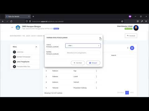 Tutorial Tutorial Modul Buku Kas Sekolah
