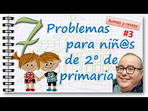 PROBLEMAS de SUMAS, y RESTAS, SEGUNDO de PRIMARIA #3 @ACADEMIADIEGO