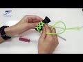 How to wind the paracord on JA-1391 PTG Paracord Tactiacl Grip