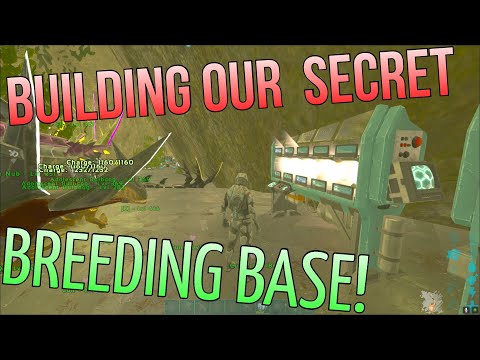 Building A Secret Breeding Base On Abb! Defending The Rat Hole! ep.6 - Small Tribes PVP - ARK 2022
