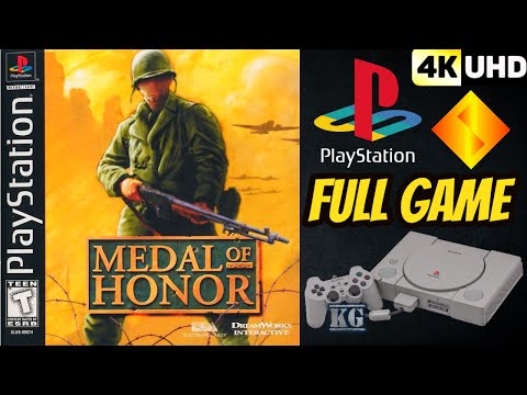 Medal of Honor | PS1 | 4K60ᶠᵖˢ UHD🔴| Longplay Walkthrough Playthrough Full Movie Game