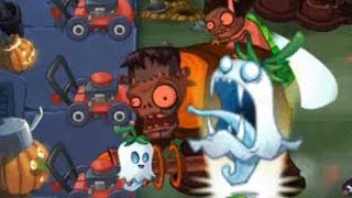 Plants vs Zombies 2 - Lawn of Doom #4 Ghost Pepper Halloween Party 10/21/2016 | Frozen Witch Hazels