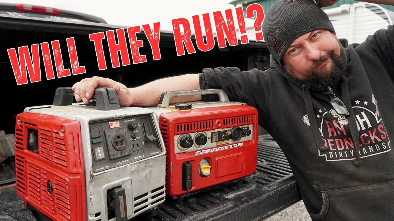 Owner Said These Generators Haven't Run in Years! 