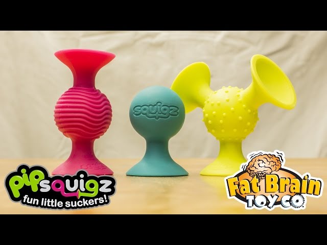Vídeo relacionado con Fat Brain Squigz Starter Juego de 22 piezas, juguete preescolar para niños, juguete innovador para niños de 3 años en adelante