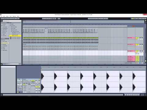 Ableton Live Free Intro Tech House - Making a Complete Track Start to Finish Beginners