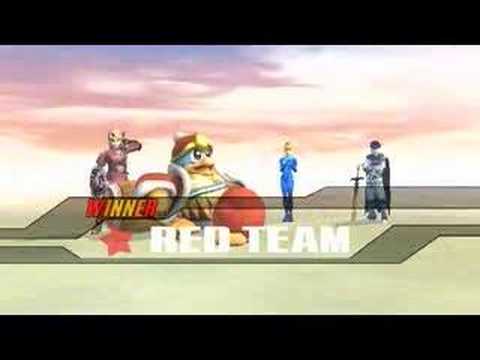 Super Smash Bros. Brawl - Online Team Battles (4_7)